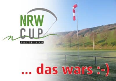 Das war der 1. NRW-CUP im Sauerland !